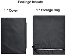 KDR - Coprisedia da giardino, impermeabile, anti-polvere, con cerniera, per veranda, per sedie a dondolo da giardino, con borsa per sedie a dondolo da giardino, 190 x 115 cm