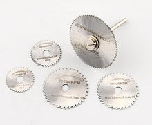 SaySure - 6Pcs Mini HSS Circular Saw Disc Blade Rotary Cutter for Metal
