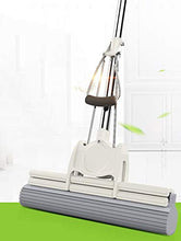 SSAYY Spray Mop Mop di Plastica Multiuso in Cotone in Acciaio Inossidabile Rullo di Spremitura Lavaggio A Mano Senza Acqua Mop per Pulizia del Pavimento