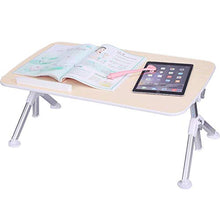 LICHUAN Tavolo pieghevole multifunzionale per computer portatile, dormitorio studentesco pigro pieghevole piccolo tavolo da picnic (dimensioni: 52 x 30 x 25-33 cm)