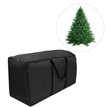 Earlyad Borsa per Cuscino per mobili con Cerniera e Maniglie in Tessuto Antipolvere Impermeabile per Natale all'aperto per l'archiviazione all'aperto e al Chiuso Aiuta a Mantenere in Ordine Charming