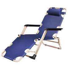 SHUAIIJUAN Sedia per il tempo libero domestico Giardino sedia pieghevole Poltrona reclinabile for Beach Patio Giardinaggio Camping | Sdraio reclinabili Sedie sedie a sdraio con poggiatesta Max.200kg C