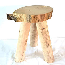 Sgabello da giardino per bambini, in legno massiccio