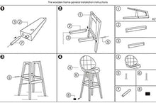 LWW Sedie, sgabelli di legno multifunzionali, casa Sgabelli, spessa antiscivolo impermeabile casuale a doppio uso,F