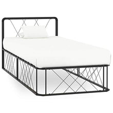 SKM Giroletto Nero in Metallo 100x200 cm (19.2kg)