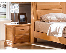 Comodino Piccolo per Camere da Letto Comodini in Legno con Cassetti Comodina Giallo Faggio Semplice Ampio Spazio Portaoggetti