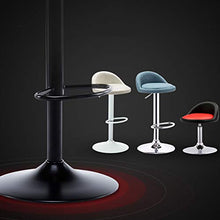 TopJiä Economico Sgabelli da Bar con Poggiapiedi Stoffa,Seggiola da Bar Girevole Moderni Sgabello da Bar Due,Regolabile da Bar 62-82cm,Girevole Sedia Domestico Bar Seggiolone
