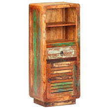vidaXL Credenza Alta 45x32x110 cm in Legno Massello di Recupero