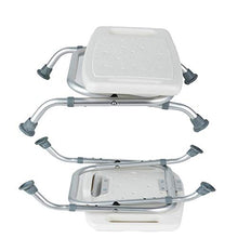 STZDLHXP Sgabello Doccia Stable Bath Bath Sgabello Sgabello Doccia Sgabello Ergonomico Sgabello per Doccia in Alluminio Regolabile in Altezza