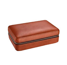 DPLQX sigari armadi, Versatilità Durevole humidor per sigari adorini con igrometro e umidificatore Portatile humidor per sigari ammezzati,Brown_210x130x60mm/8x5x2in