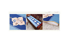 YINN - Cuscino per panca da giardino stampato, 120 x 40 cm, 2/3/4 posti, imbottitura per panca da giardino, in morbido velluto, imbottito, per interni ed esterni, lavabile