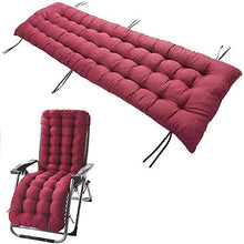 eewopjkj Cuscini per sedili Cuscino per sedie da Giardino per Patio Cuscino per sedie da Giardino per Vacanze da Viaggio Cuscino per sedie da Esterno per Interni Senza sedie (Colore: Rosso Dimension