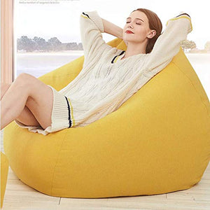 ns Gaming Lettino Reclinabile Inverno Divano Pigro Bean Bag con Fodera per Divano Staccabile Nap Schienale Poltrona Letto Camera Letto Balcone Giardino (Color : Gray)