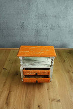 Tavolino asiatico (58 cm), stile shabby chic, colore: Arancione Asia LifeStyle
