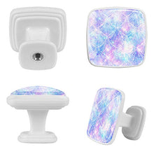 Set di 4 maniglie rotonde per armadio da cucina, credenza, cassettiera, cassettiera, con viti, per cucina, comò, armadietto, bagno, armadio