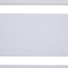 Beliani Lettino da Giardino Legno Bianco Struttura Alluminio Schienale Regolabile Nardo