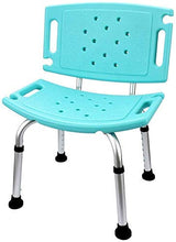 CLJ-LJ - Sedia da bagno, in alluminio, per doccia, da bagno, con sgabello da doccia, regolabile, antiscivolo, per vasca da bagno