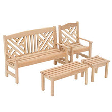 Borlai Mobili Per Casa Delle Bambole Fai Da Te Scena Da Giardino Esterna Tavoli Per Casa Delle Bambole Sedie Decorative