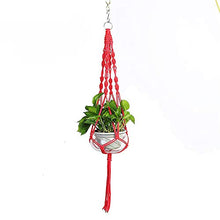 MICROSHE Macrame Plant Hanging Planter Piantana sospesa per Appendere la pianta Macrame - Set di 3 Cesto per Cesto Fatto a Mano per Fiore edera succulente Felce Herb Pot