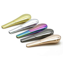 Big Bargain Store Mini pipa Pipa per tabacco Regalo per padre Marito Ragazzo 3,8 pollici Pipa Design speciale Set di pipe per tabacco in metallo Pipa in metallo Pipa rimovibile di personalità Red