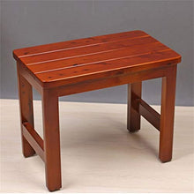 Accessori da bagno - Di legno solido impermeabile antisdrucciolevoli di sicurezza forte e durevole Scarpe Bath Chair Footbath Modificare Sgabello anziani / disabili / incinta max.250kg (50 * 30 * 40cm