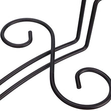 LZKW Portabottiglie per Vino, ripiano sospeso Resistente, Bicchieri da Vino da 6 Pezzi, per Occasioni da Pranzo