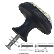 Tavola periodica (5) 4 PCS Pomelli per Porta, Pomolo per Mobile, Pomelli per Mobili con Viti, Maniglia per Armadietto, Pomelli per Porta, Pomelli per Cassetti per Porta, Armadio, Cassetto e Credenza