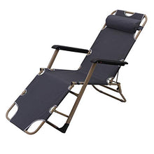 Sedia Pieghevole Portatile Pieghevole Zaino Beach Lounge Chair Home Tempo Libero Lounge Chair per Viaggiare Campeggio Spiaggia (Color : As Shown, Size : Free)
