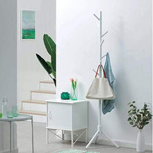 SANON di Legno Solido Bianco Appendiabiti in Legno Hanger Piano Camera da Letto cremagliera Hanger Moda Hanger Bambini 175x45cmx3.5cm Coat WTZ012
