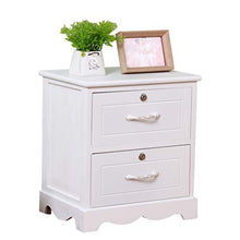 Conemmo Comodino Camera da letto con serratura Nordic legno massello semplice moderno armadio piccolo appartamento armadio stretto avorio bianco comò