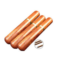 YYYUR Pear Tree Cigar Tube, Moda Portatile Bella Cigar Idratante Tube, 1 Sigaro, Una Domanda su Piccolo Sigaro Tube, (Un Insieme di Tre),Cigardiameter22MM