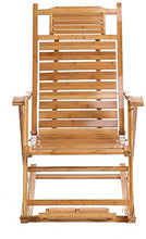 Reclinabili Bamboo Sedia a Dondolo Bambino Sedia Pieghevole per Adulti Casa Poltrona Sedia Cool Sedie Fretta Sedia anziana Pranzo Pranzo Pranzo Sedia