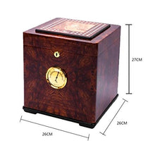 Accessori Per Sigari, Scatola Per Sigari, Armadietto Per Sigari, Vernice Per Pianoforte, Scatola Idratante In Legno Di Cedro Di Grande Capacità, Sigillo Importato Per Ridurre La Perdita D'acqua