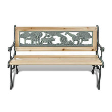 Oushome Panchina da Giardino per Bambini 84 cm in Legno