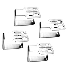 harayaa 8 Pezzi Clip Stabili Tovaglia Argento Supporto Resistenza All'aperto Picnic Barbecue - D