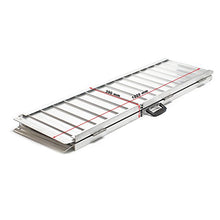 Rampa pieghevole in alluminio per sedie a rotelle Rampa di carico antiscivolo 122cm 270kg