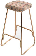 LWW Sgabelli, creativi Ferro battuto sgabelli, moderno e minimalista, bar sedia di legno solido Sgabello Alto Retro Stool Bar Stool,A