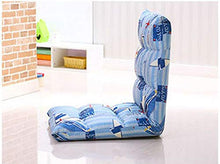 JIAHENGY Sedia Portatile da Pavimento，Poltrona da Terra, Divano Letto Singolo Pieghevole, Poltrona Adatta per Balcone-9