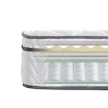 Vesgantti Materasso Una Piazza e Mezza, Materasso 120X190, H26cm Materasso a Molle Indipendenti Insacchettate & Schiuma Traspirante, Design Ergonomico 7 Zone Differenziate, Medio Rigido Bianco