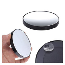 Specchio Cosmetico 2pcs ingrandimento Figura Rotonda dello Specchio di Trucco con Ventose
