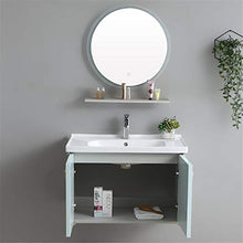 NgMik Cabinet Specchio Lavabo Cabinet per bagni in Ceramica del Bacino del Bagno del Bacino del Bacino del Bacino del Bagno Facile da Pulire (Color : Gray, Size : 48x81x53cm)
