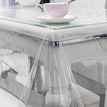 seveni Trasparente Tovaglia Nessun Odore di Plastica Tovaglia Impermeabile Rettangolo Scrivania Tavolino da caffè Tavolo da Pranzo Disponibile 0.25mm(120x180cm/47.24x70.87in)