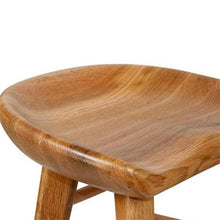 BDLYZ Yxsd Sgabello da bar in legno massello semplice sgabello poggiapiedi per colazione, pub cucina sala da pranzo sedia da tavolo ergonomico di sicurezza (dimensioni: 75 cm)