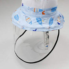 TOYANDONA Bambini Visiera Cappello Trasparente Visiera Copricapo Protezione per Il Viso Protezione per Il Viso Anti Sputo Anti-Nebbia Visiera Cappello per Bambino Forniture Esterne (46 Cm)