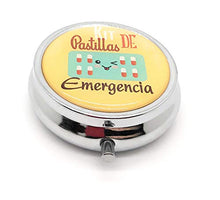 MovilCom® - Portapillole giornaliero tascabile, 3 scomparti, portapillole organizer per pillole per uso quotidiano 2 pezzi (mod.653305 e mod.653306)