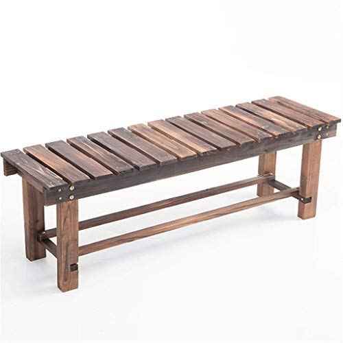 CCLLA Supporto per Fiori Panchina in Legno Panchina per Cambio Scarpe - Forest Garden Forest Sleeper Bench