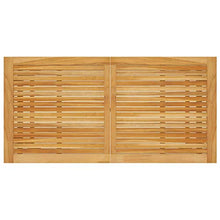 Tidyard Set 5/7/9 pz da Pranzo da Giardino per Esterno in Legno di Acacia,Set Tavolo Rettangolare e 4/6/8 Sedie da Pranzo da Giardino per Esterno in Legno,Set Tavolo e Sedie da Giardino in Legno