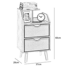 MMWYC Comodino Camera da Letto della Famiglia Assemblea Locker Doppio pompaggio Addensare da Terra Multifunzione Storage Box Studio (Color : White)
