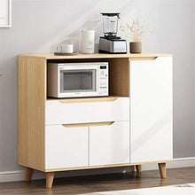 Credenza Governo di immagazzinaggio Legno Buffet Governo di immagazzinaggio Soggiorno Credenza Accent Table Tavolo Console (Color : White, Size : 90x40x94cm)