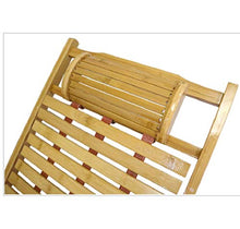 XLYYHZ Poltrone da Patio Sdraio in bambù Sedia per Pausa Pranzo Sedia da Esterno in Legno massello Sedia da Spiaggia Sedia pigra Sedia con Schienale Sedia da Salotto